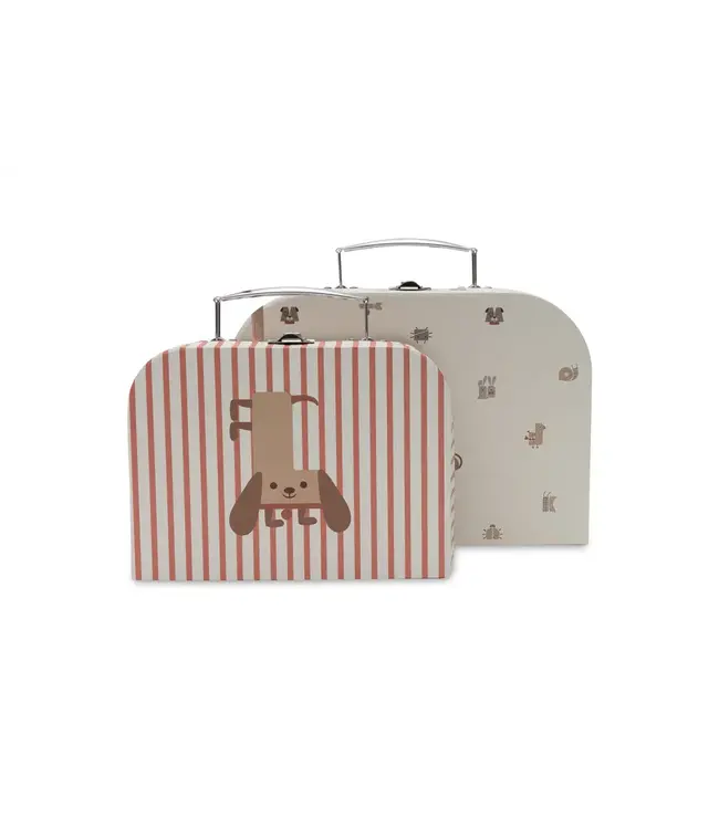 Jollein Speelkoffertje - Animal Friends - 2 Stuks