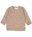 Feetje 51602657 Overslagshirt rib AOP - Fall Favorites Hazelnoot melange