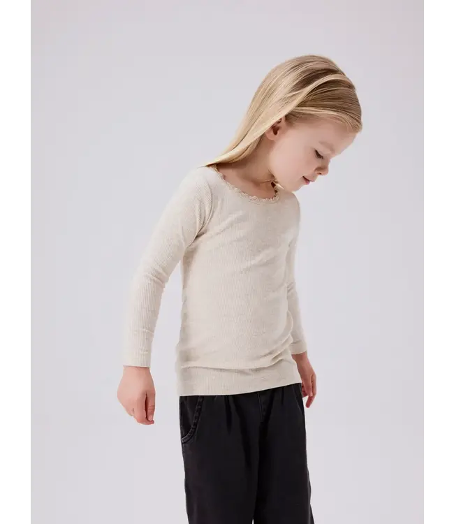 Name it mini NMFKAB LS TOP NOOS 13198042 Peyote Melange
