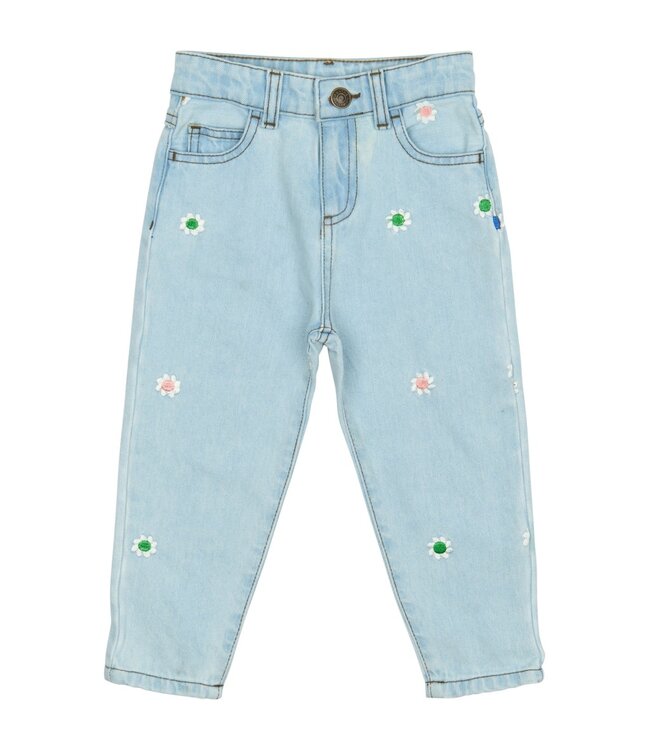 The New TNST6335 TNSTPortia Carrot Jeans Light Blue Denim EMB