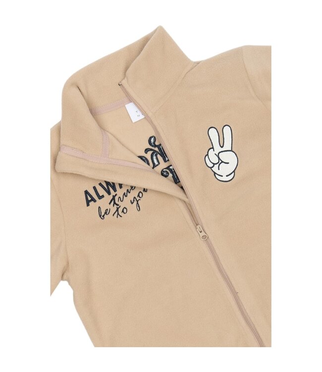 The New TN6532 TNPetros Fleece Jacket Humus