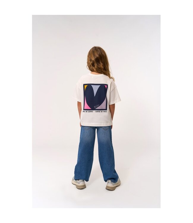 The New TN6441 TNPurity Wide Jeans Medium Blue Denim