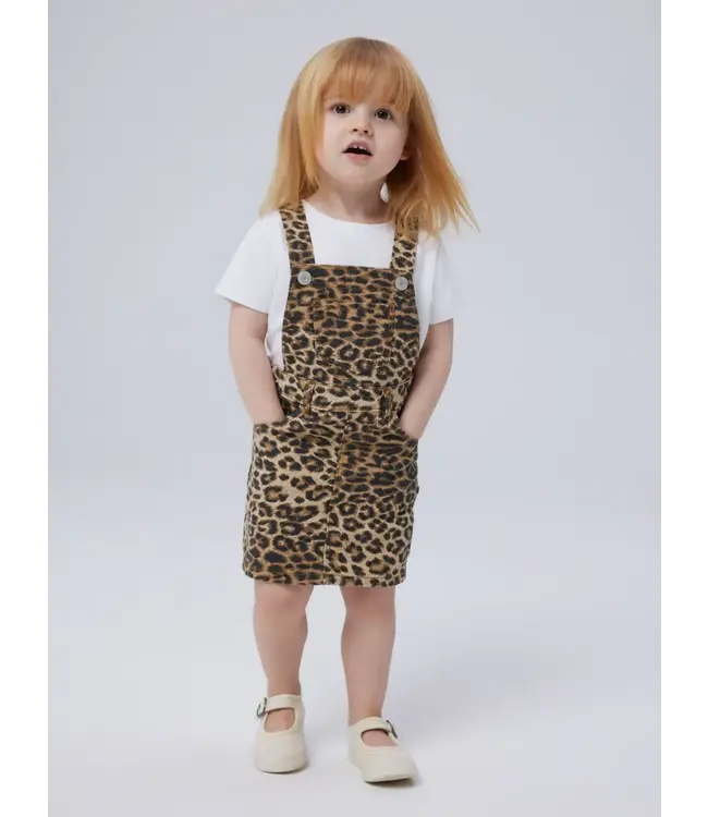 Name it mini Leopard jurk