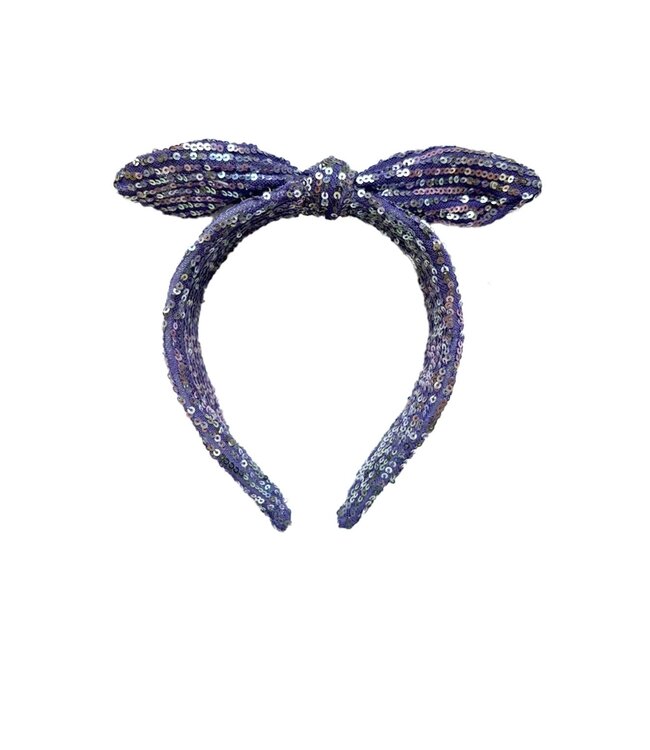 B.NOSY Y508-5902 Ava sequince hairband Crushed Grape