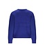 B.NOSY Y508-5336 Khloe knitted jacquard sweater Clematis Blue