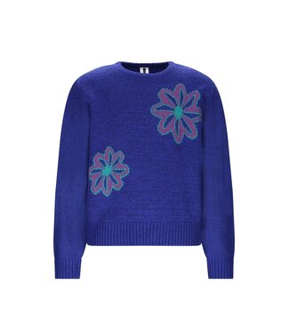 B.NOSY Khloe knitted jacquard sweater