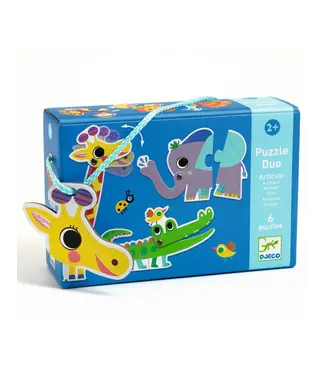 DJECO Puzzel - Bewegende dieren