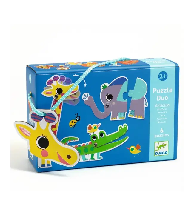 DJECO Articulo Animals - FSC MIX - puzzel