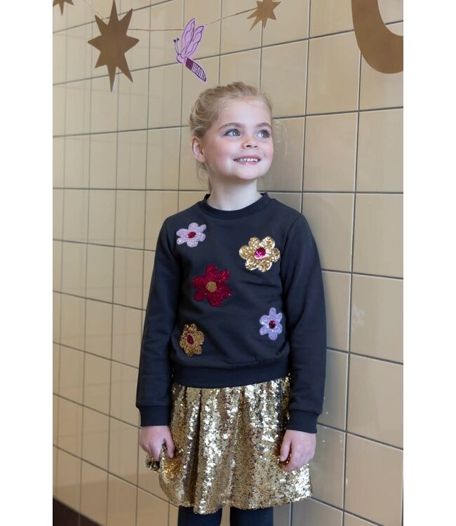 Jubel 90600312 Pailetten rok - Shine Bright Goud