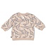 Feetje 51602590 Sweater AOP - Narwal Taupe