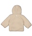 Feetje 51800351 Bouclé omkeerbaar jasje met capuchon - Narwal Offwhite