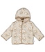 Feetje 51800351 Bouclé omkeerbaar jasje met capuchon - Narwal Offwhite