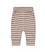 Feetje 52202391 Broek rib met streep - Narwal Taupe