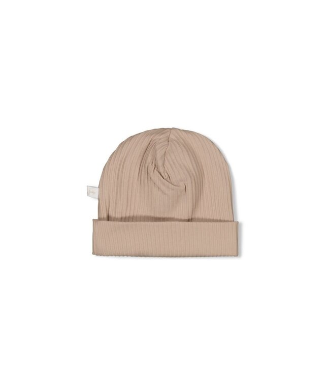Feetje 53100686 Mutsje rib - Narwal Taupe