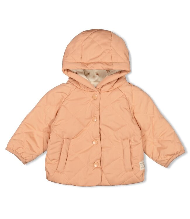 Feetje 51800359 Jasje met capuchon - Dancing in the Moonlight Terra Pink