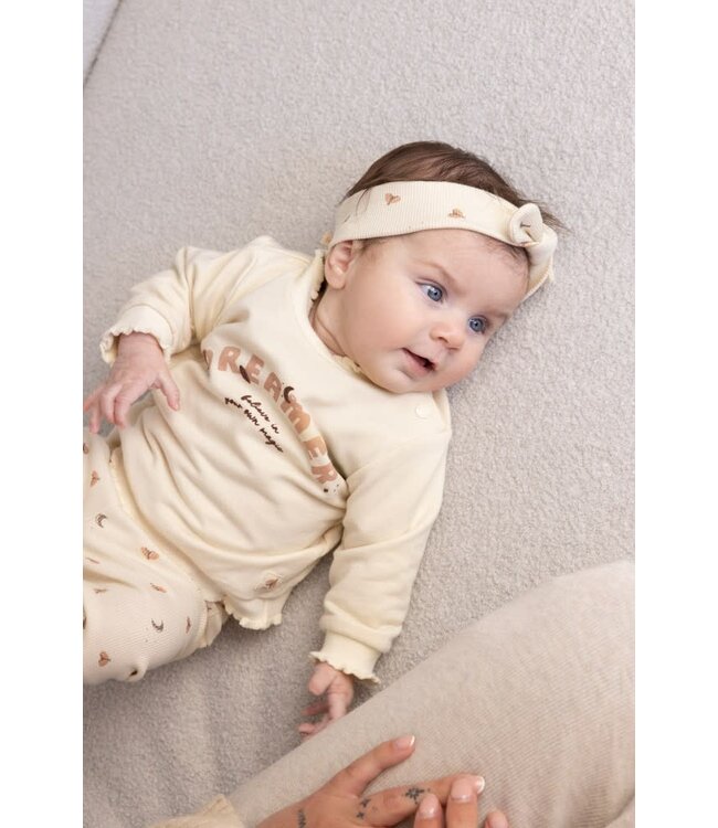 Feetje 52202388 Legging rib AOP - Dancing In The Moonlight Offwhite