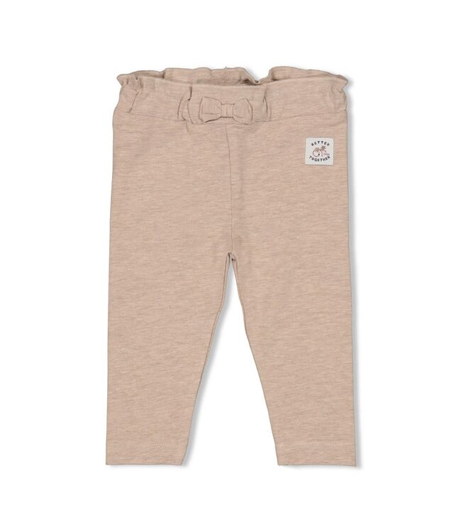 Feetje 52202445 Legging - Better Together Taupe melange