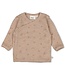 Feetje 51602657 Overslagshirt rib AOP - Fall Favorites Hazelnoot melange