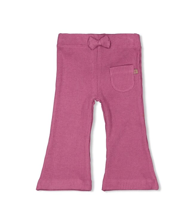 Feetje 52202444 Flare broek - Better Together Lila