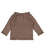 Feetje 51602662 Longsleeve rib - Better Together Bruin melange