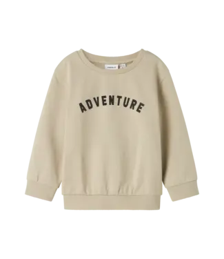 Name it Sweater met backprint - Island Fossil