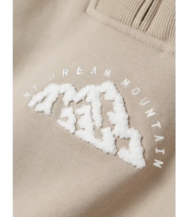 Name it mini 13247921 - NMMOBIE sweater met rits - Island Fossil