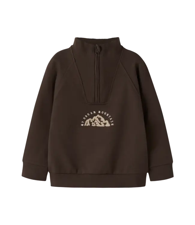 Name it mini 13247921 - NMMOBIE sweater met rits - Delicioso