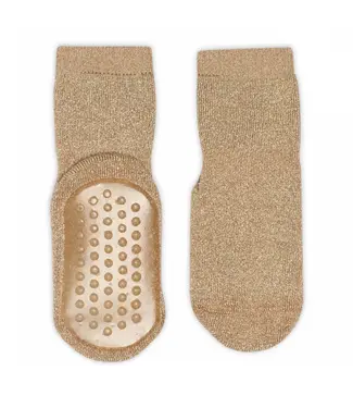 mp Denmark Celina glitter socks anti-slip - Golden tan