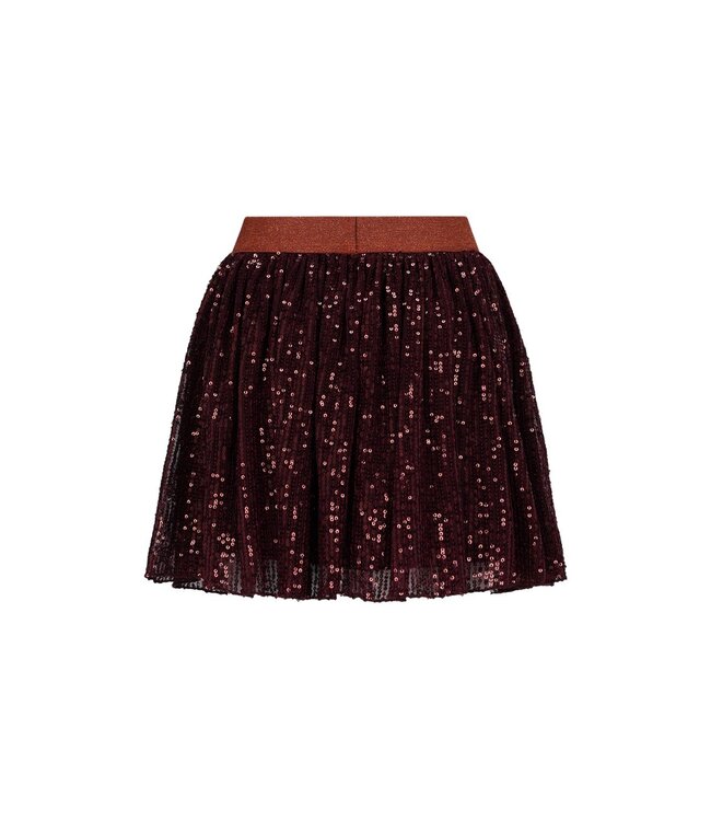 B.NOSY Y509-5730 River sequince mesh skirt Fig