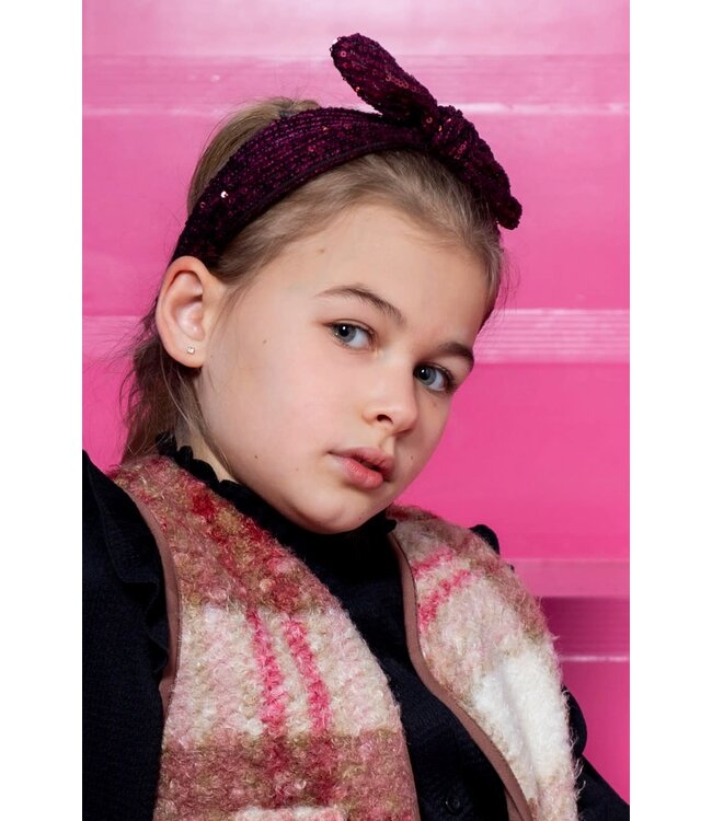 B.NOSY Y509-5902 Ava sequince hairband fig