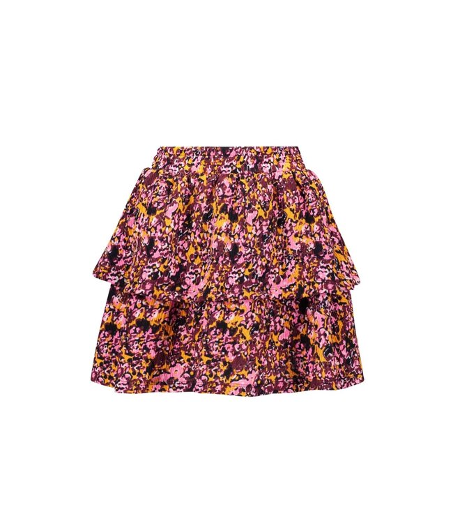B.NOSY Y509-5708 Ruth 2-layer printed skirt THRILLED AO