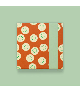 Piraten & Prinsessen Ingepakt in Smiley cadeaupapier