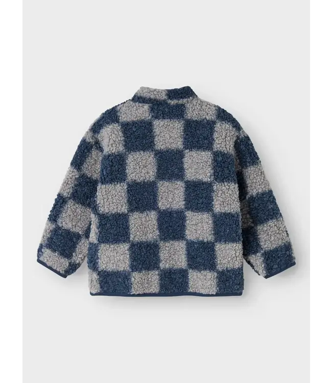 Name it mini 13247927 - NMMORLANDO TEDDY JACKET - Insignia Blue