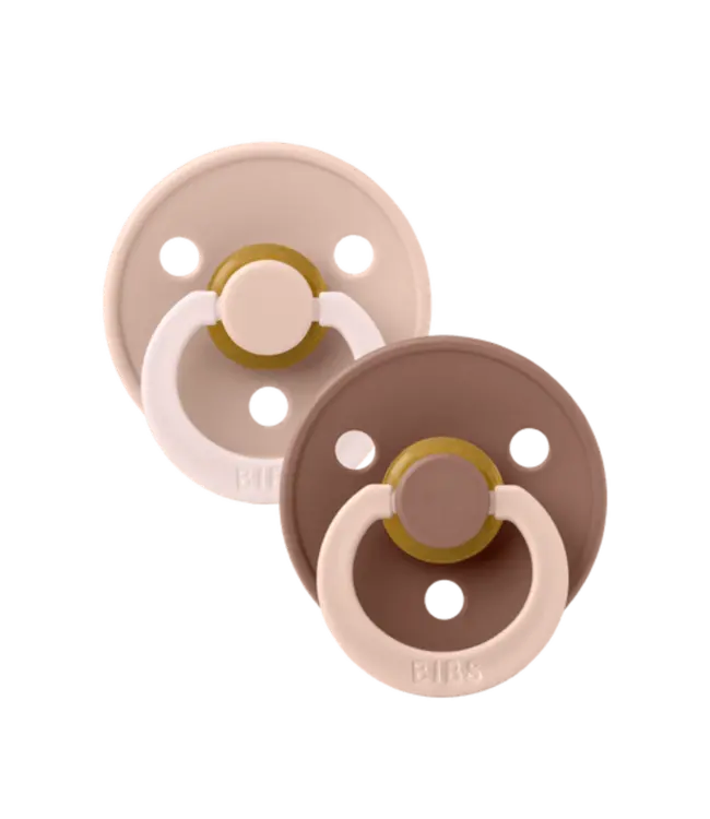 BIBS Studio Fushion 2 pack Blush/Woodchuck