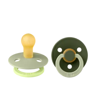 BIBS 2 pack Blush/Woodchuck