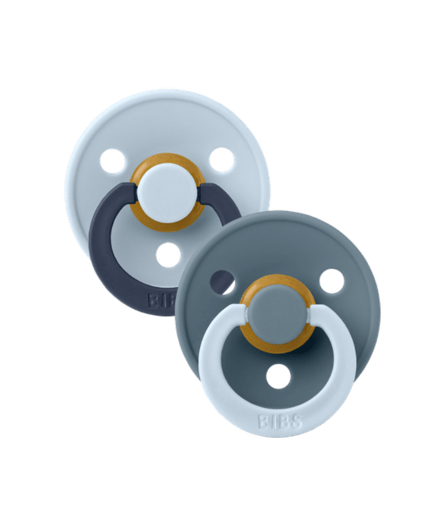 BIBS Studio Fushion 2 pack Baby blue/ Petrol