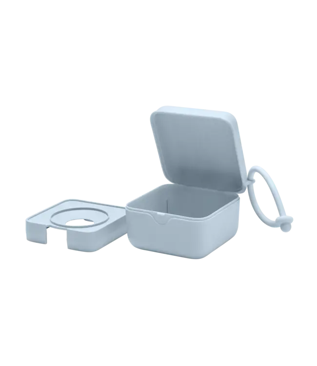 BIBS Pacifier box Baby Blue