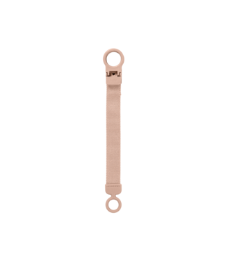 BIBS Pacifier Clip LOOP Blush