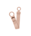 BIBS Pacifier Clip LOOP Blush