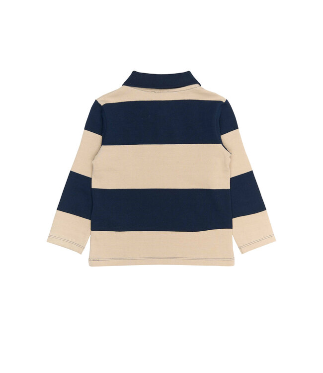 The New TNSTRinon pique polo met lange mouwen - Navy Blazer