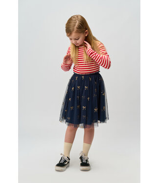 The New Tule rok - Navy Blazer