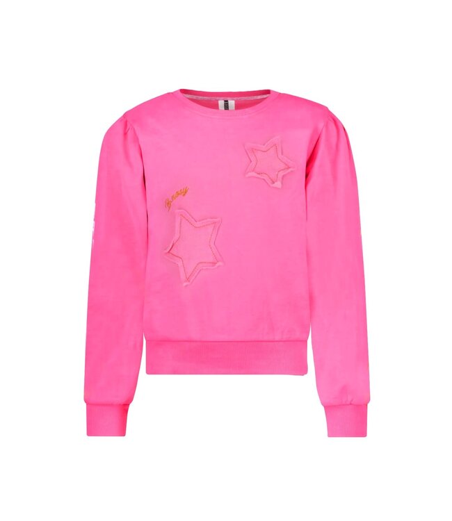 B.NOSY Y509-5324 Sophie fluo sweater sugar plum