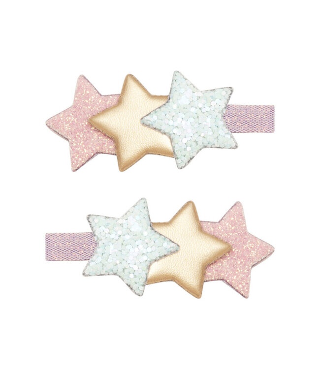 Mimi & Lula 162053-38 LAYERED STAR CLIPS