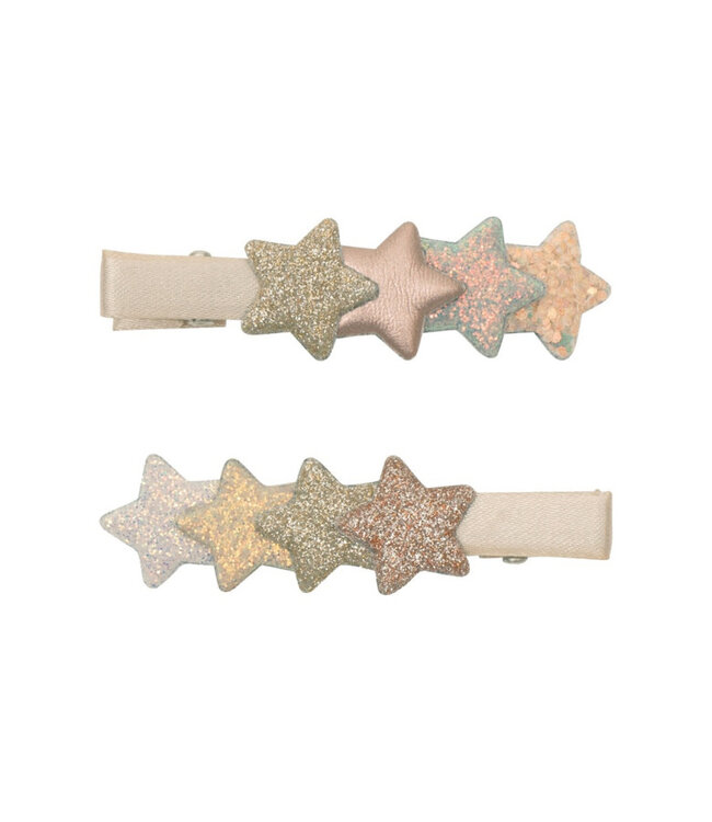Mimi & Lula 172025-21 LAYERED STAR CLIPSSHIMMER