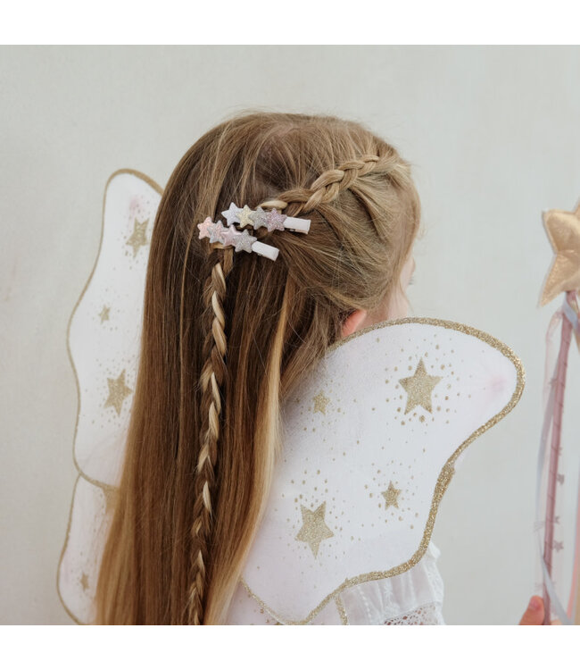 Mimi & Lula 172025-21 LAYERED STAR CLIPSSHIMMER