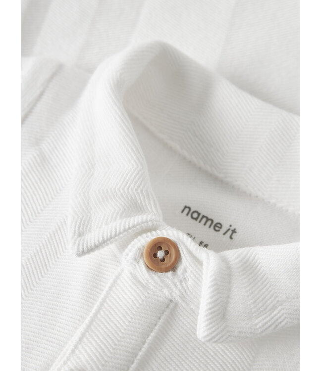 Name it baby 13249176 NBMROBO POLO BODY - Bright White
