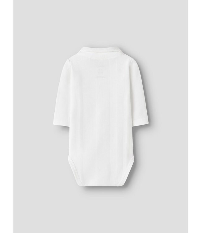 Name it baby 13249176 NBMROBO POLO BODY - Bright White