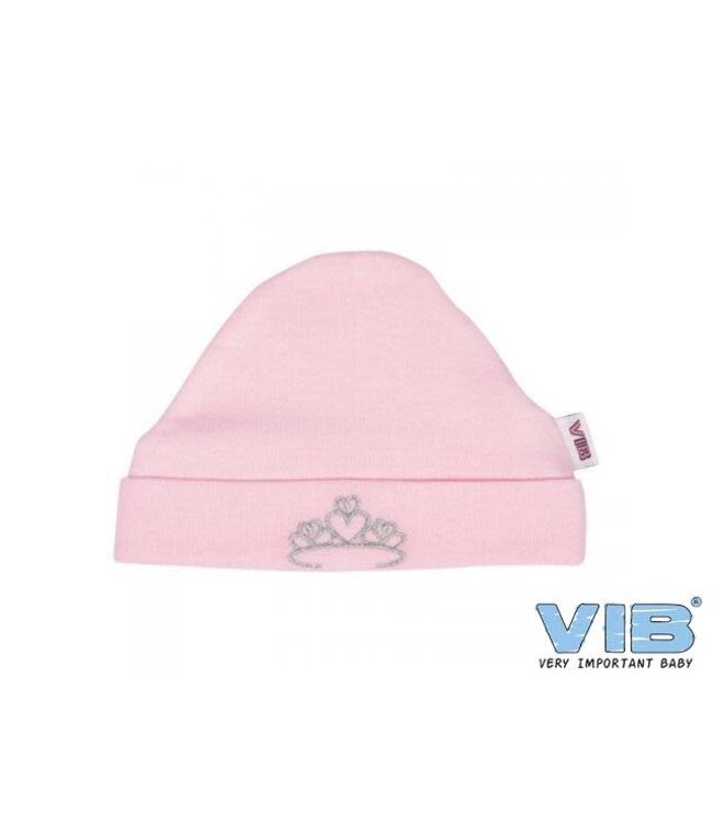 VIB Mutsje kroon - roze