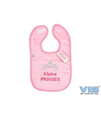 VIB Slabbetje Luxe Velour - Kleine Prinses