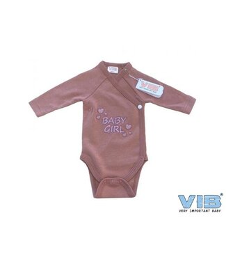 VIB Overslag rompertje - Baby Girl